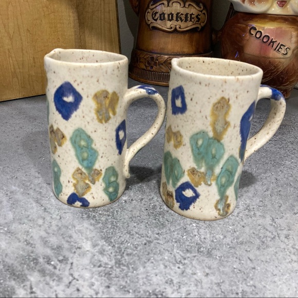 Artisan Handmade mugs set of 2 - Picture 2 of 8